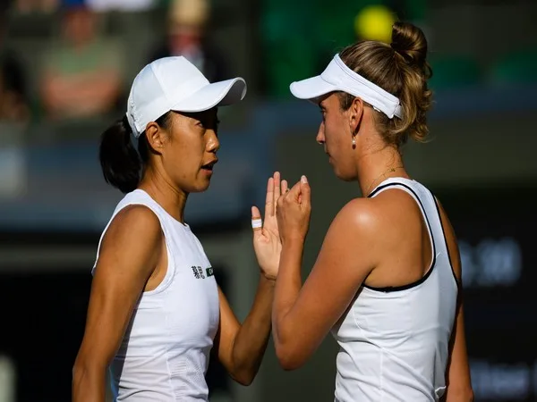 Wimbledon: Mertens-Shuai beat Collins-Krawczyk to reach women’s doubles final