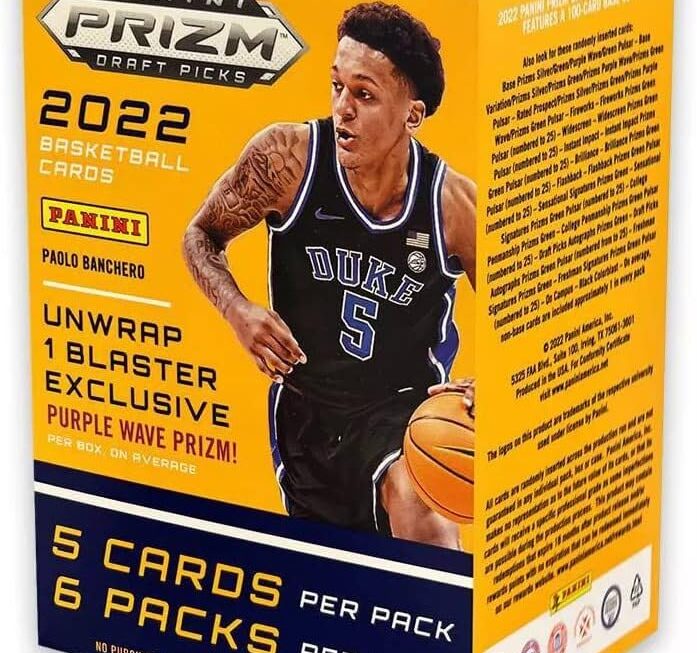 2022 Panini NBA Prizm Draft Picks Basketball Trading Card Blaster Box Superior Sports Investments Exclusive !