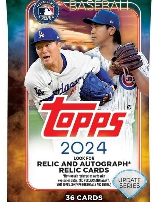 2024 Topps Updates Baseball 36 Card Fat Pack