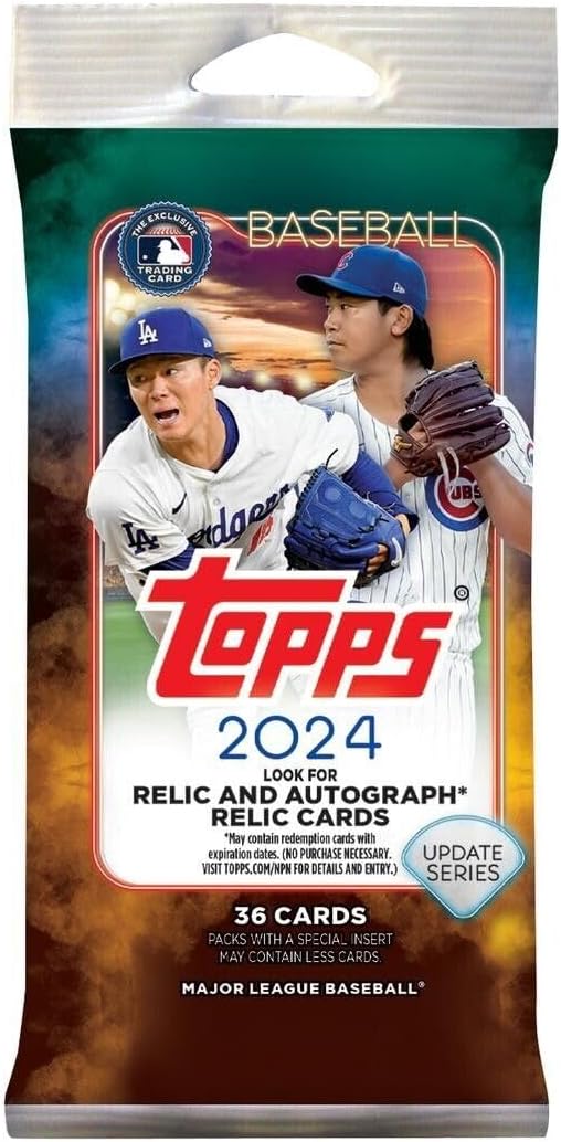 2024 Topps Updates Baseball 36 Card Fat Pack
