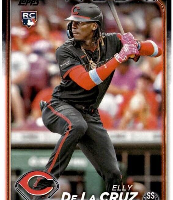 Elly De La Cruz RC 2024 Topps #141 ROOKIE NM-MT Baseball Reds