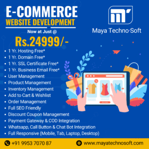 E-Commerce Website Development Maya Techno Soft